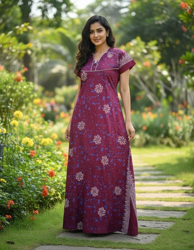 Mayas Durga Cut Nighty